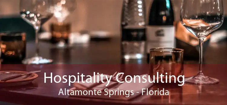 Hospitality Consulting Altamonte Springs - Florida