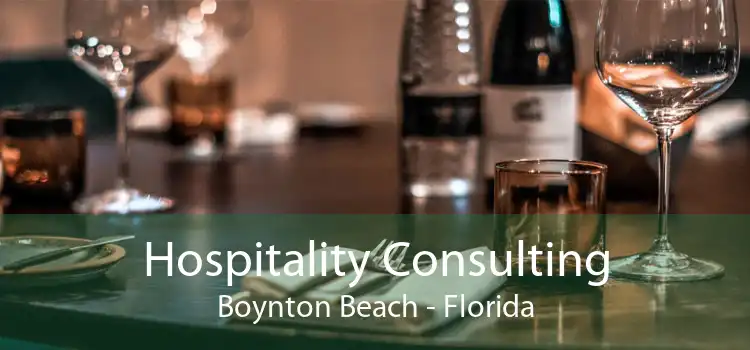 Hospitality Consulting Boynton Beach - Florida