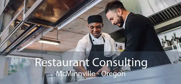 Restaurant Consulting McMinnville - Oregon
