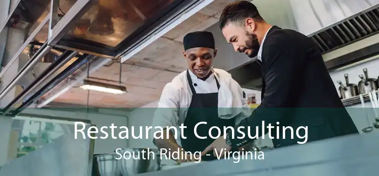 Restaurant Consulting South Riding - Virginia